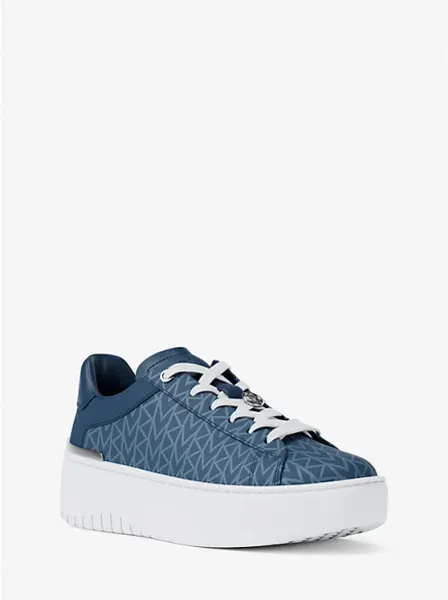 Dottie MK2000 Logo Jacquard Platform Sneaker