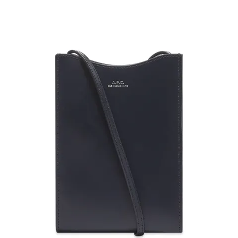 A.P.C. Jamie Leather Neck Pouch