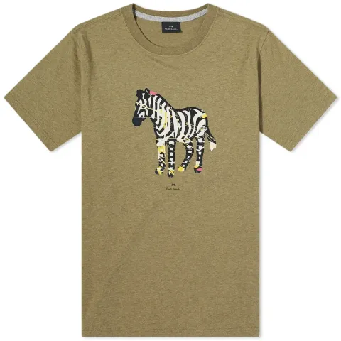 Large Zebra Print T-Shirt