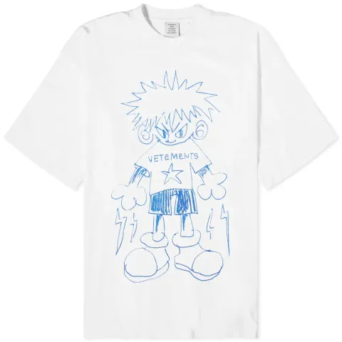 Scribbled Teen T-Shirt