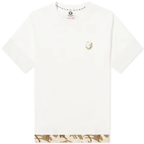 AAPE Camo Hem T-Shirt