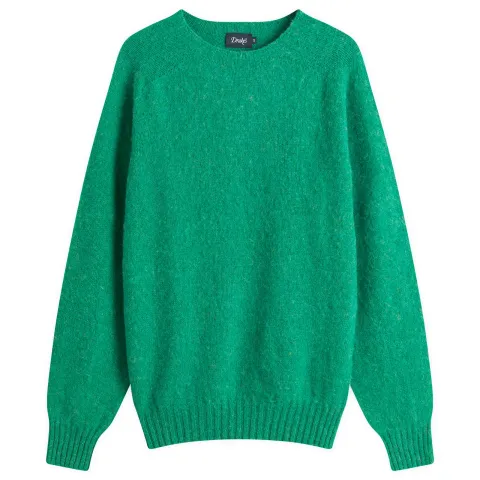 Brushed Shetland Crew Knit