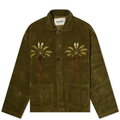 Story mfg. Velvet Palm Tree Short On Time Jacket
