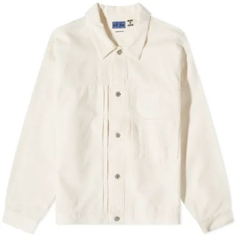 Fine Sashiko Trucker Jacket