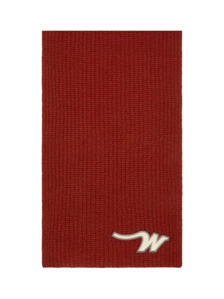 Bardies Wool Scarf Cherry Red