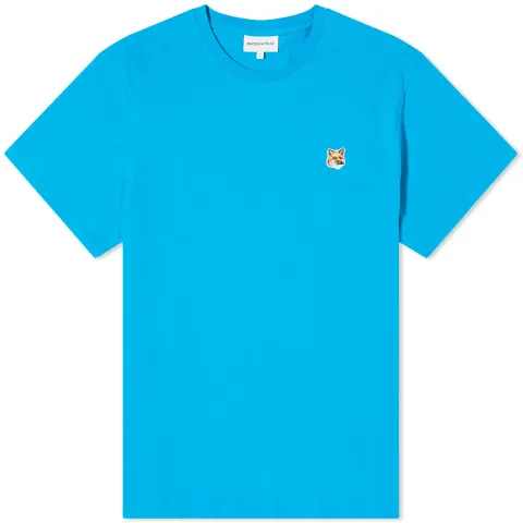 Maison Kitsuné Fox Head Patch Regular T-Shirt