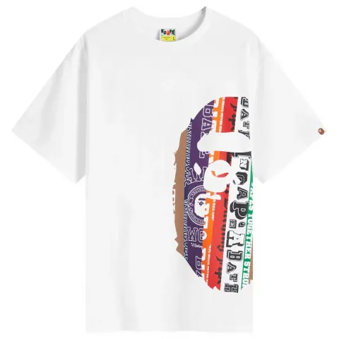 Fans Scarf Side Big Ape Head T-Shirt