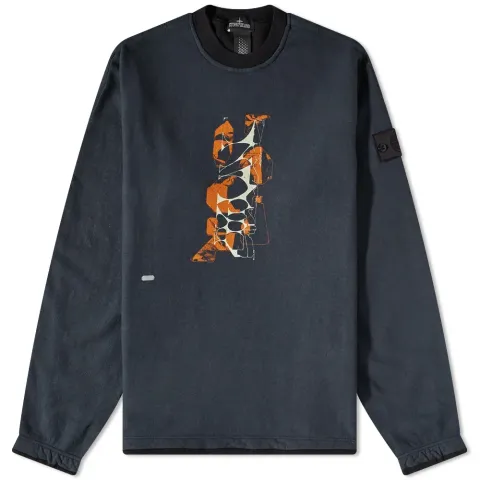 Printed Crew Sweat