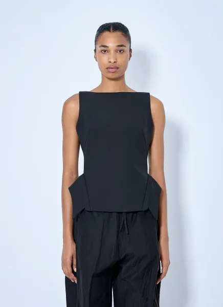 Deconstructed Collar Top