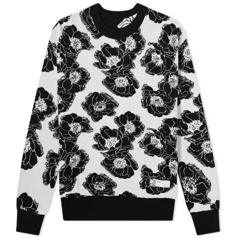 Floral Crew Knit