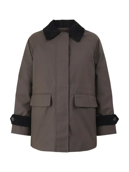 Selected Organic Cotton Wilma Waxed Jacket