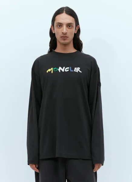 Logo Print Long-Sleeve T-Shirt