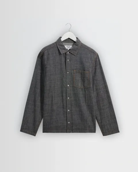 Manilla - Washed Indigo Chambray Shirt