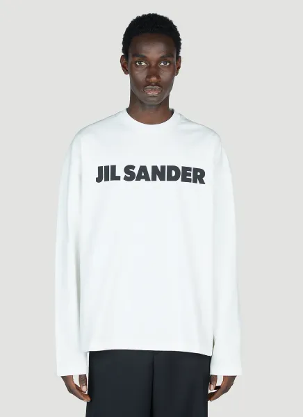 Logo Print Long Sleeve T-Shirt