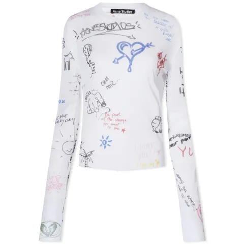 Emmbar Scribble Long Sleeve T-Shirt