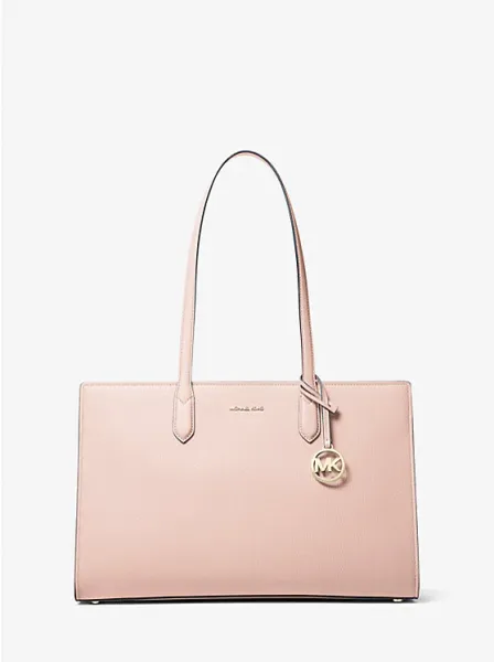 Scarlett Medium Pebbled Leather Tote Bag