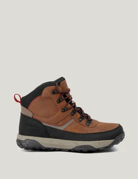 Regatta Renford Walking Boots Red Mix