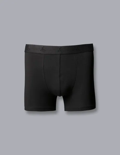 Charles Tyrwhitt 3pk Cotton Stretch Boxers Black