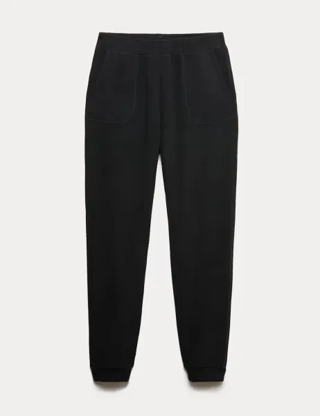 Marks & Spencer Heatgen Maximum Thermal Fleece Joggers Black