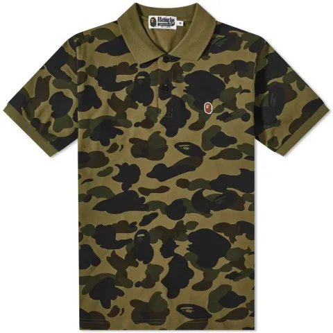 1st Camo One Point Polo