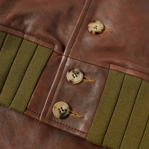 Levi's Vintage Clothing Strauss Leather Jacket