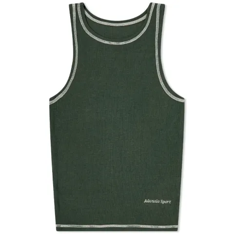 Contrast Stitch Vest Top