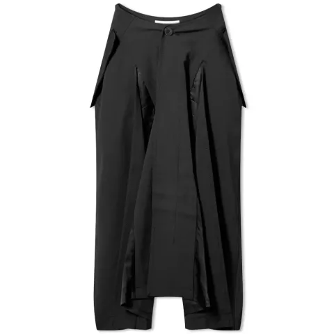 TOGA Mix Fabric Midi Skirt
