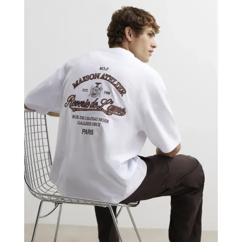 River Island Cotton Check Applique T-Shirt