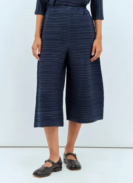 Sheer Bounce Wide-Leg Pants