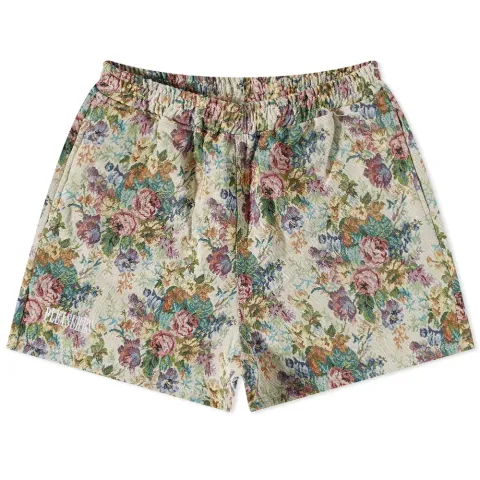 Floral Destiny Woven Logo Shorts