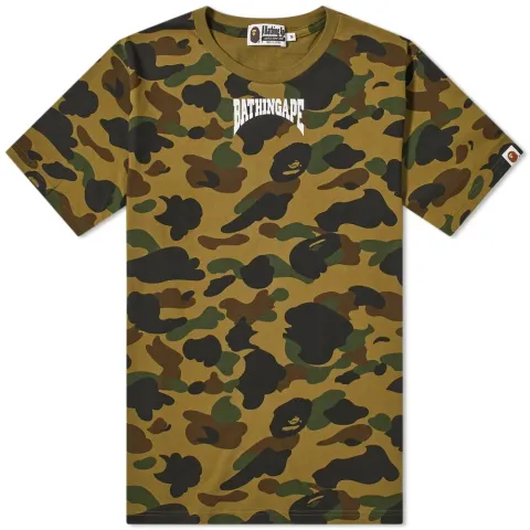 1st Camo Bathing Ape Head T-Shirt