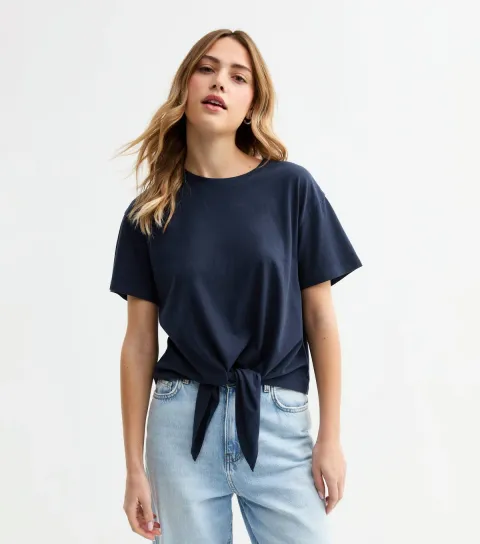 Women's Tie Front T-Shirt