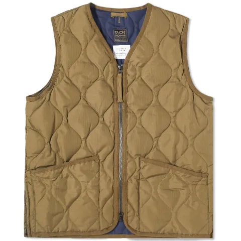 Military Zip Down Vest