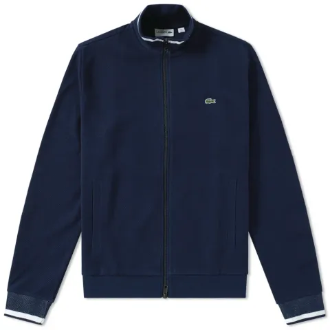 Pique Zip Through Jacket