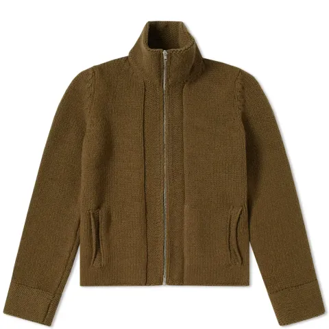 14 Heavy Military Zip Knit