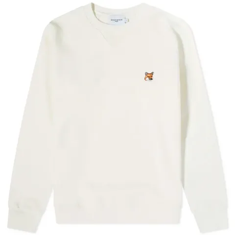 Maison Kitsuné Fox Head Patch Classic Crew Sweat