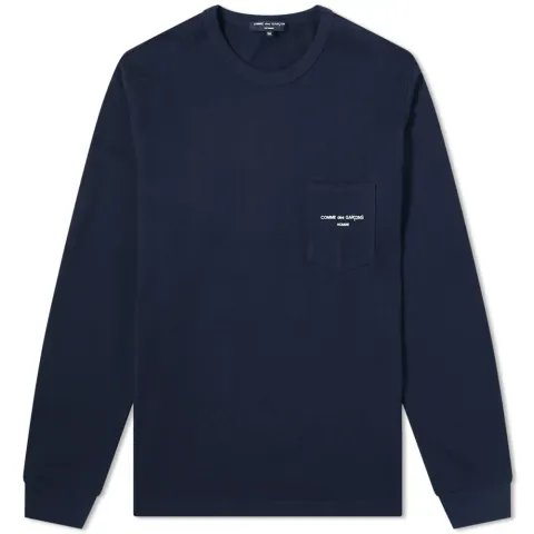 Long Sleeve Logo Pocket T-Shirt