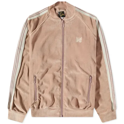 Velour Track Jacket