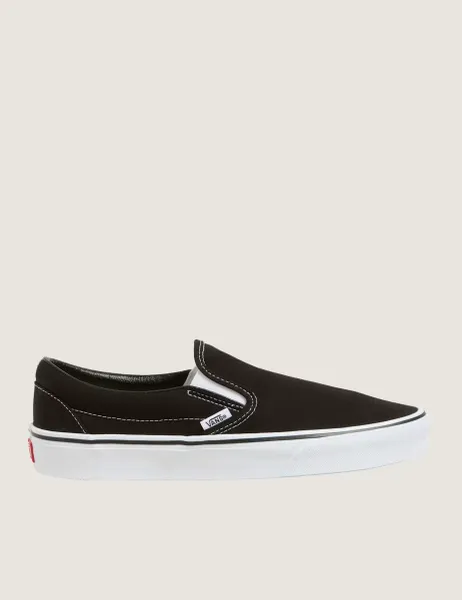 Vans Classic Slip-On Canvas Trainers Black