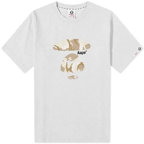 AAPE BGU Camo M Face Tee
