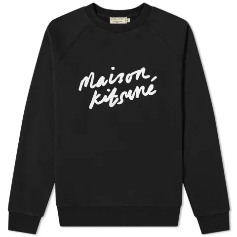 Maison Kitsuné Handwriting Crew Sweat
