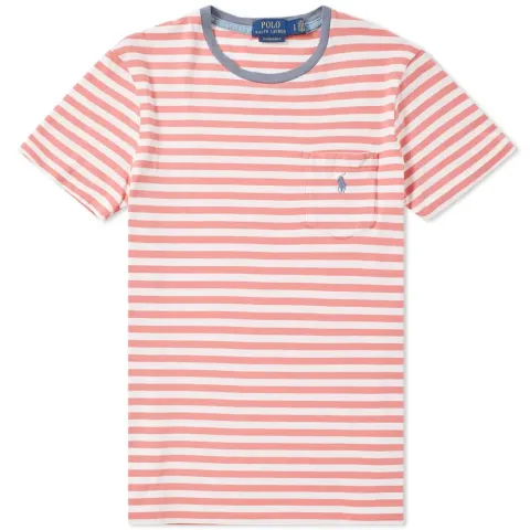 Stripe Pocket Tee