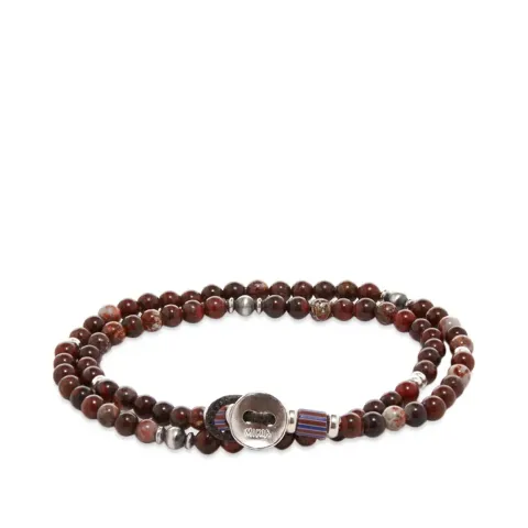 Double-Wrap 4mm Stone Bracelet