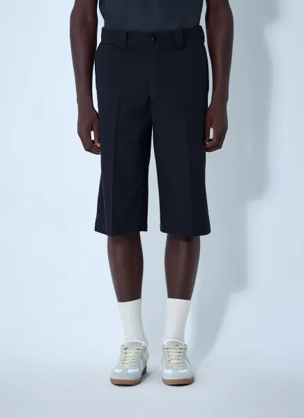 Wide Chino Shorts