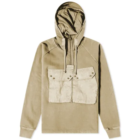 Snap Pocket Hooded Smock