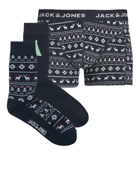 Jack & Jones Cotton Rich Trunks Gift Set
