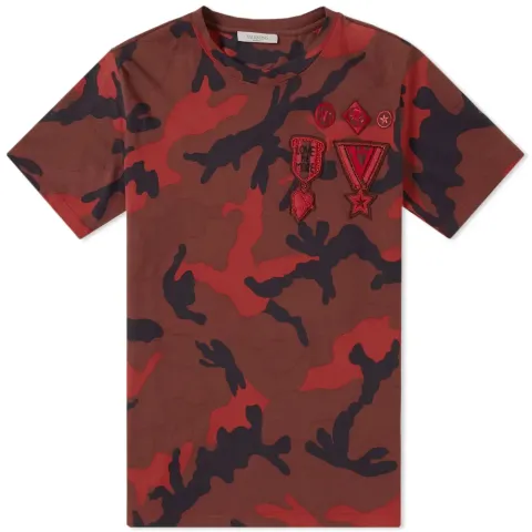 Applique Badge Camo Tee