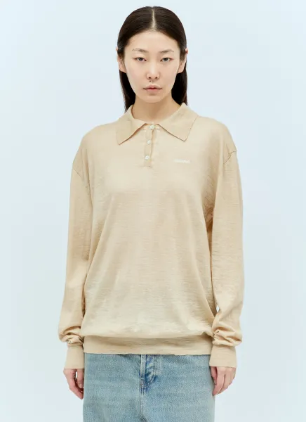 Cashmere Polo Sweater