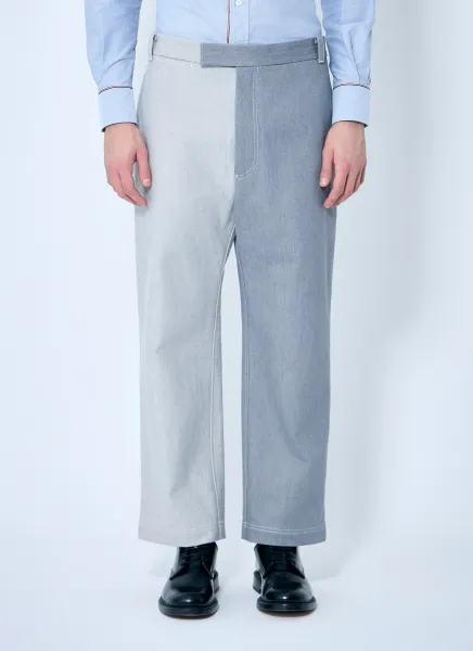Constrast Tailored Pants