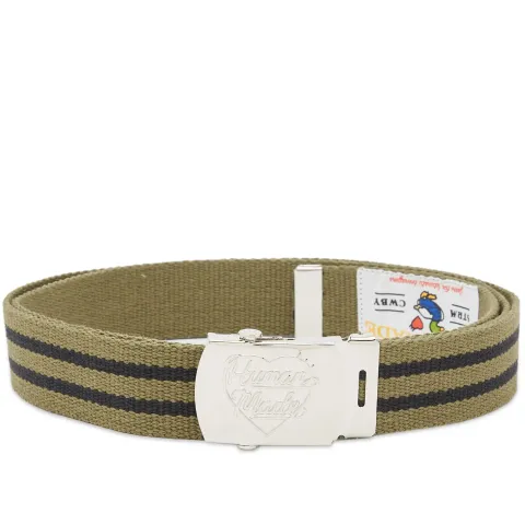Striped Web Belt